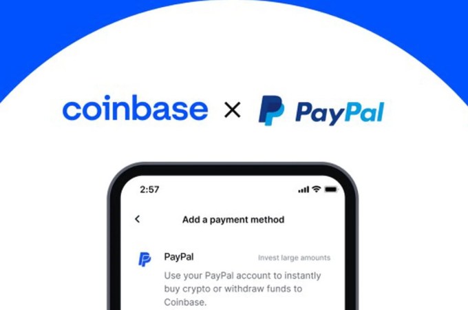 Coinbase Adds “But With PayPal”