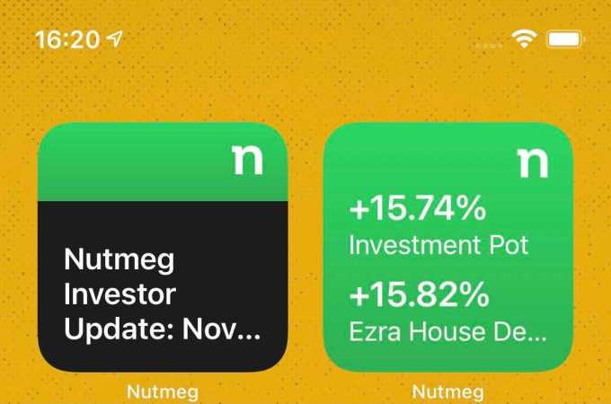 Nutmeg to launch iOS Widgets for investment performance
