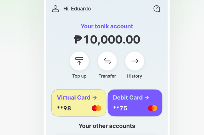 Tonik Launches As First Neobank In The Philippines